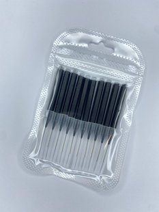 Мини щеточка для бровей и ресниц 10шт/уп 373914267355 фото