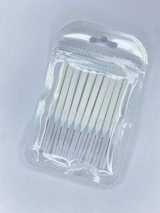 Мини щеточка для бровей и ресниц 10шт/уп 1772 фото