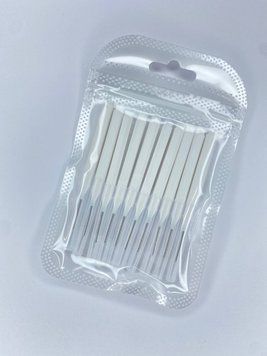 Мини щеточка для бровей и ресниц 10шт/уп 1772 фото
