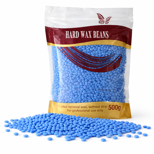 Воск в гранулах для депиляции Hard Wax Beans Azulen, 500 г