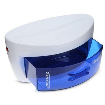 Стерилізатор для манікюру ультрафіолетовий Germix SM 504B mini Blue 6 Вт, 2800 мл 1659 фото
