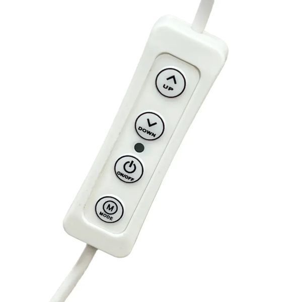 Бестеневая лампа напольная Moon SC-36 для косметолога и визажиста, LED 36W, белая 1697 фото