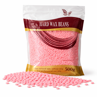 Віск в гранулах для депіляції Hard Wax Beans Pink, 500 г