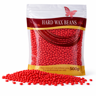 Воск в гранулах для депиляции Hard Wax Beans Red, 500 г