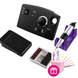 Фрезер для маникюра и педикюра Nail Master Pro ZS-602 на 45000 об/мин Черный 1576 фото 1