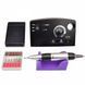 Фрезер для манікюру та педикюру Nail Master Pro ZS-602 на 45000 об/хв Чорний 1576 фото 1