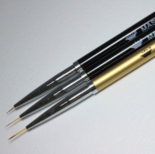 Набор кистей для тонких линий 3в1 (Металлическая основа) CL363 фото
