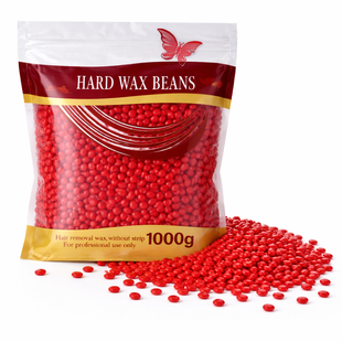 Воск в гранулах для депиляции Hard Wax Beans Red, 1000 г