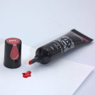 Гель краска для стемпинга и рисования 2в1 красная MP-1200 фото