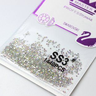 Стразы Swarovski 1440шт. в упаковке SS3 Хамелеон SS3 фото