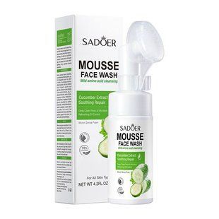 Пінка для вмивання SADOER Mousse Face Wash із Cucumber Extract 120 мл NO.SD05304 фото