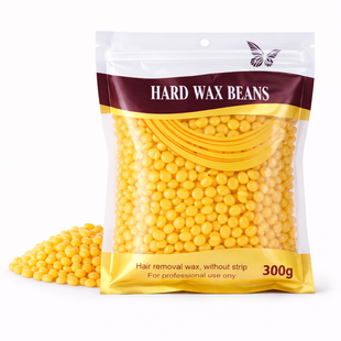 Віск в гранулах для депіляції Hard Wax Beans Honey, 300 г