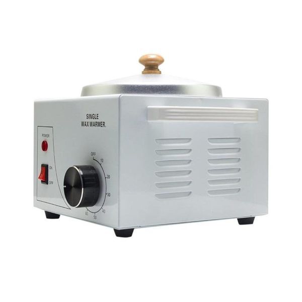Воскоплав для депиляции банковый Wax Heater 600A, 100 Вт, 400 мл, белый 600A фото