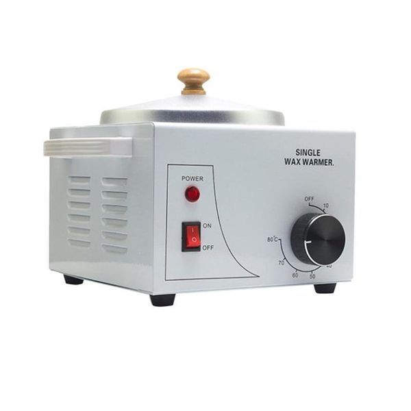 Воскоплав для депиляции банковый Wax Heater 600A, 100 Вт, 400 мл, белый 600A фото