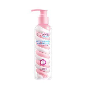 SADOER Body Lotion NICOTINAMIDE Marshmallow 200 мл для зволоження та м&rsquo;якість шкіри 00123 фото