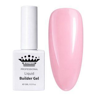 Жидкий моделирующий гель Master Professional Liquid Builder Pink, 15 мл 0836 фото