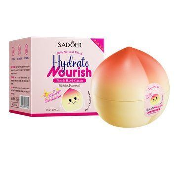 Зволожуючий крем для рук SADOER Peach, живлення та м&rsquo;якість, 35 г 00124 фото
