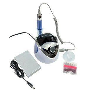 Фрезер для маникюра и педикюра Nail Drill ZS-616, 65 Вт, 45 000 об/мин Голубой 3260 фото