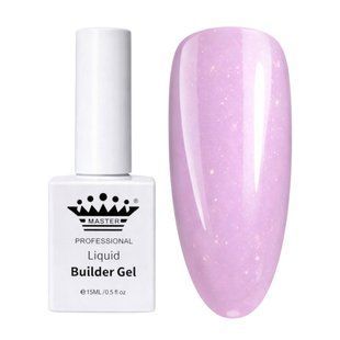 Жидкий моделирующий гель Master Professional Liquid Builder Lavender, 15 мл 0837 фото