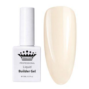 Жидкий моделирующий гель Master Professional Liquid Builder Natural Beiqe, 15 мл 0838 фото