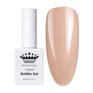 Жидкий моделирующий гель Master Professional Liquid Builder Nude, 15 мл 0839 фото
