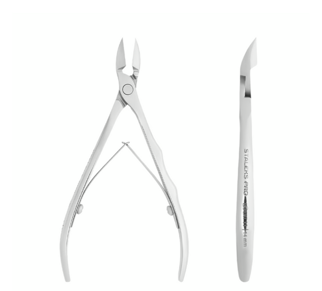 Кусачки профессиональные для кожи STALEKS (Сталекс) PRO EXPERT 11 режущая часть 14mm NЕ-11-14 фото