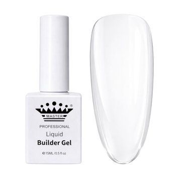 Рідкий моделюючий гель Master Professional Liquid Builder Clear, 15 мл 0841 фото