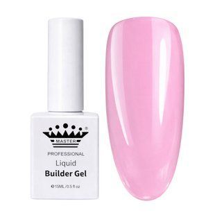 Жидкий моделирующий гель Master Professional Liquid Builder Taro Purple, 15 мл 0842 фото
