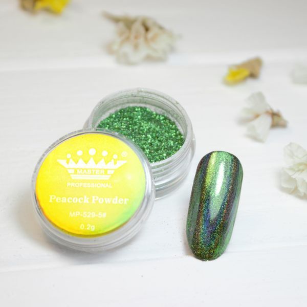 Голографічна втирка Peacock Powder №1 MP-529-1 фото