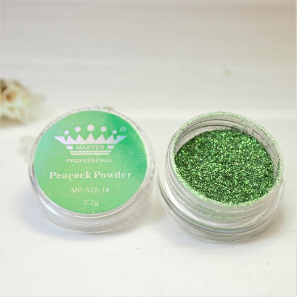 Голографічна втирка Peacock Powder №1 MP-529-1 фото