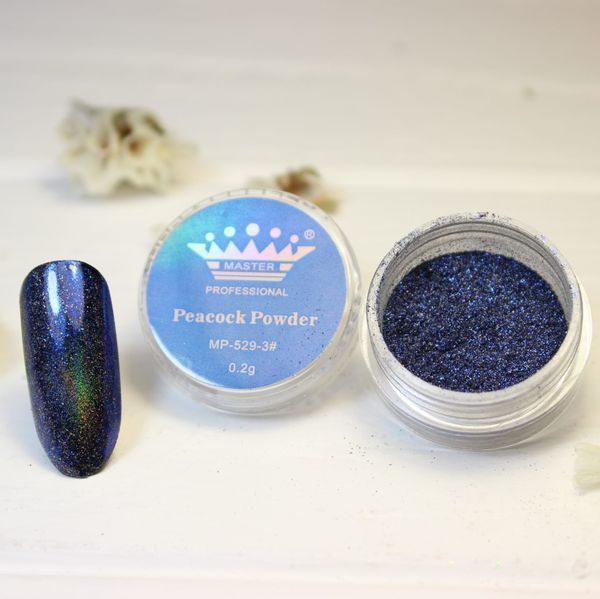 Голографічна втирка Peacock Powder №3 MP-529-3 фото
