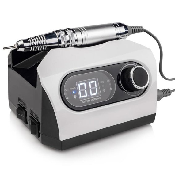 Фрезер для манікюру Nail Drill ZS-717 PRO 45 000 об/хв білий 00181 фото