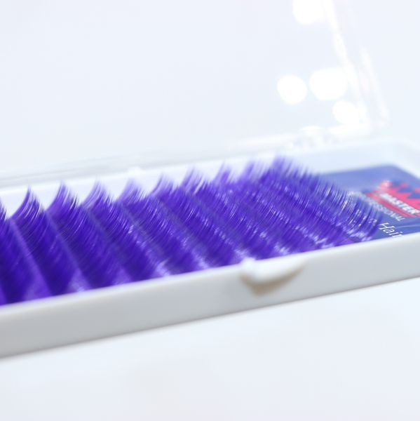 Ресницы 0.10C 10 мм Purple 0.10C10mmpurple фото