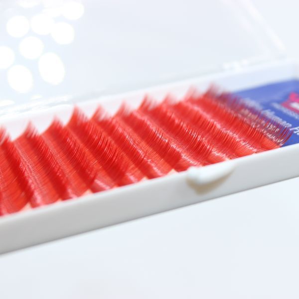 Ресницы 0.10C 8 мм Red 0.10C8mmred фото
