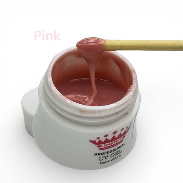 Гель для наращивания ногтей Pink Master Professional, 30 мл 1049 фото