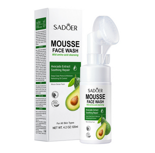 Зволожуюча пінка-мус для вмивання Sadoer Avocado Extract 0847 фото