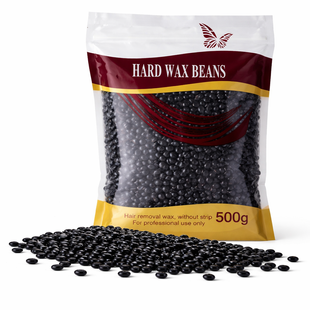 Воск в гранулах для депиляции Hard Wax Beans Black, 500 г