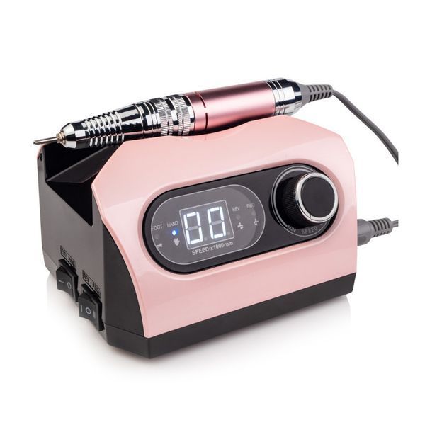 Фрезер для маникюра Nail Drill ZS-717 PRO 45 000 об/мин розовый 00184 фото