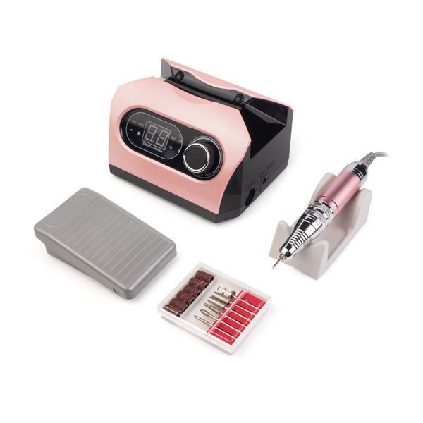 Фрезер для маникюра Nail Drill ZS-717 PRO 45 000 об/мин розовый 00184 фото