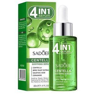 Заспокійлива сироватка для обличчя SADOER Centella 4 in 1, 40 мл 00137 фото