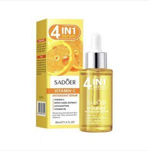 Антиоксидантна сироватка для обличчя SADOER Vitamin C 4 in 1, 40 мл 00138 фото