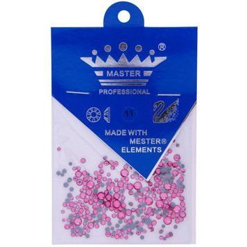 Стрази Swarovski колір №11 різних розмірів Master Professional Камни Swarovski цвет№11 разных размеров Master Professional фото
