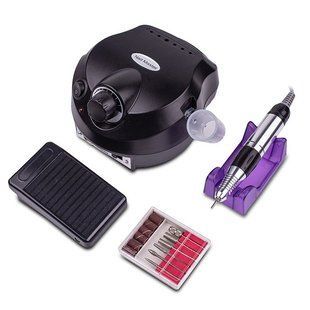 Фрезер для маникюра и педикюра Nail Master Pro ZS-601 на 45000 об/мин Черный US-202/zs601 фото