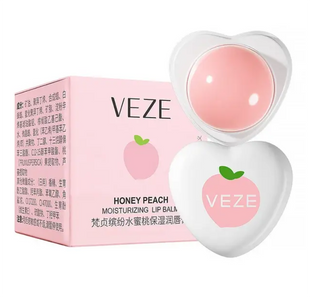 Бальзам для губ Veze Honey Peach Moisturizing Lip Balm зволожуючий з персиком 5.8g 0851 фото