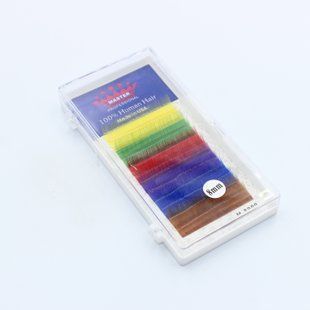 Ресницы 0.10C 8 мм Mix color 0.10C8mmmixcolor фото