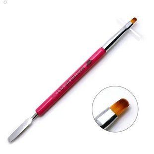 Кисть для маникюра двухсторонняя CL1 №6 (Красная) CL1-6-Red фото