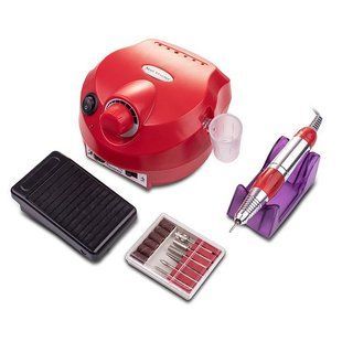 Фрезер для маникюра и педикюра Nail Master Pro ZS-601 на 45000 об/мин Красный US-202/zs601 фото