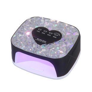 Лампа для маникюра Professional Nail Lamp Sun S50 черная, 168W 1655 фото