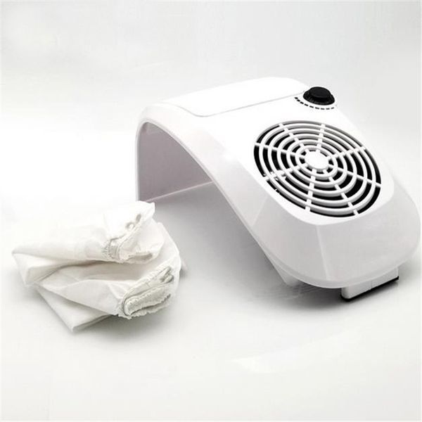Витяжка для манікюру Nail Dust Collector 858-9, 80 Вт біла  858-9 фото
