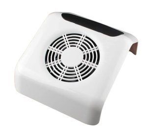Витяжка для манікюру настільна з мішком Nail Dust Collector 001A, 45 Вт Біла DC-001A фото